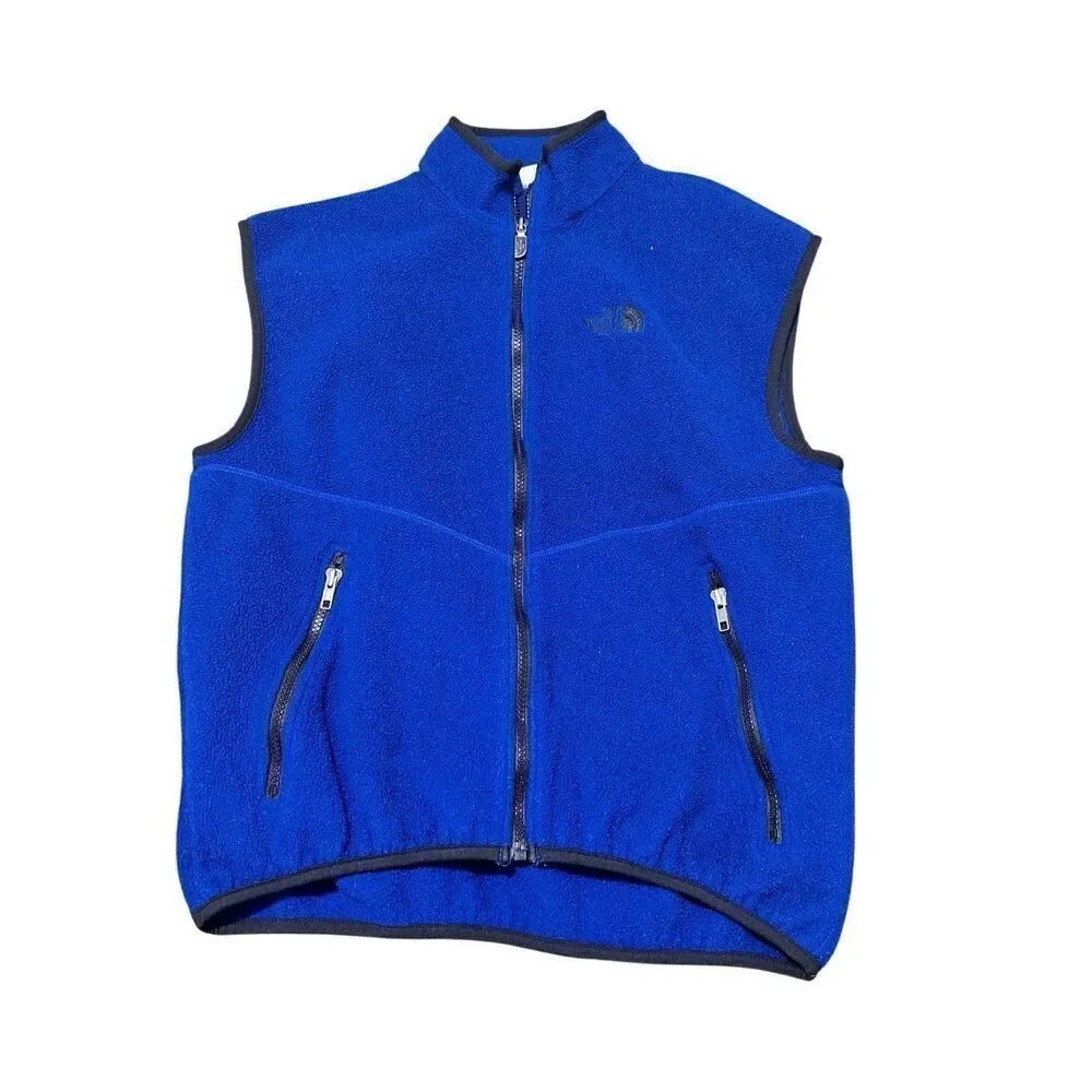 The North face dark blue vest A772